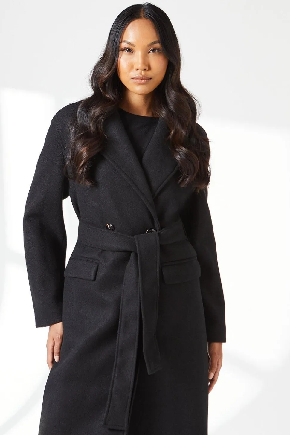 Double Breasted Maxi Coat