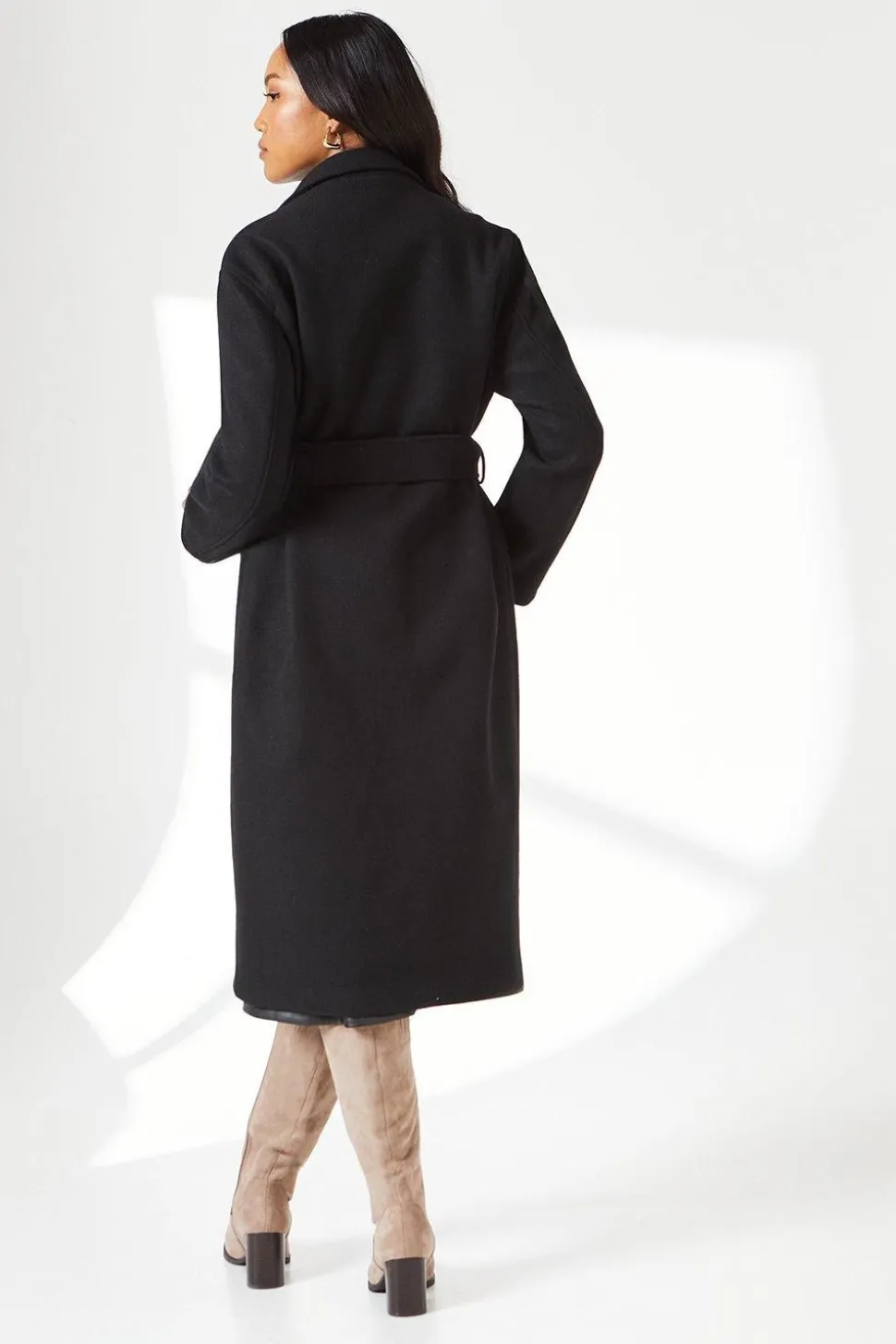 Double Breasted Maxi Coat