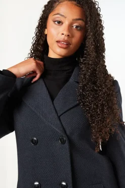Double Breasted Maxi Coat