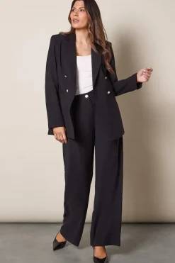 Double Breasted Military Blazer