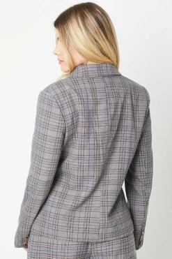Double Breasted Short Blazer