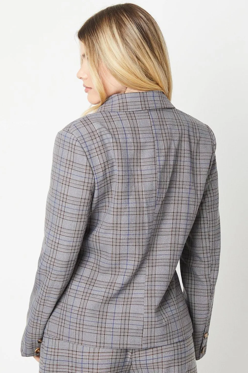 Double Breasted Short Blazer