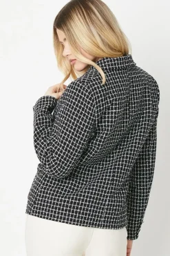 Double Breasted Short Blazer