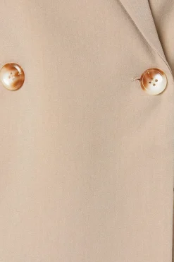 Double Breasted Short Blazer