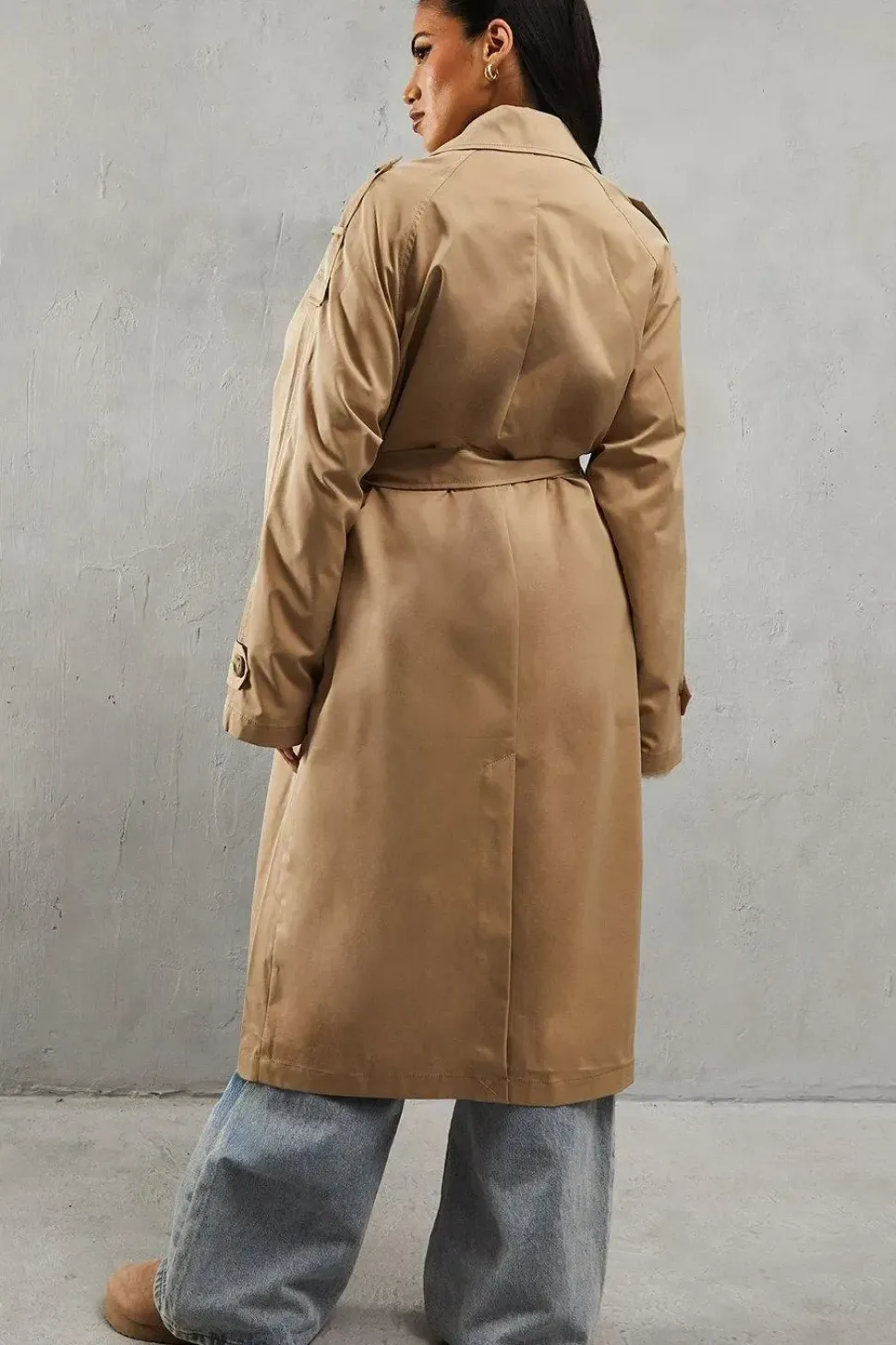 Double Breasted Trench Coat