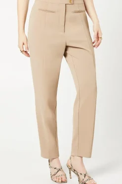 Double Button Tapered Trousers