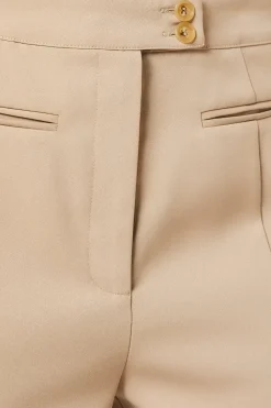 Double Button Tapered Trousers