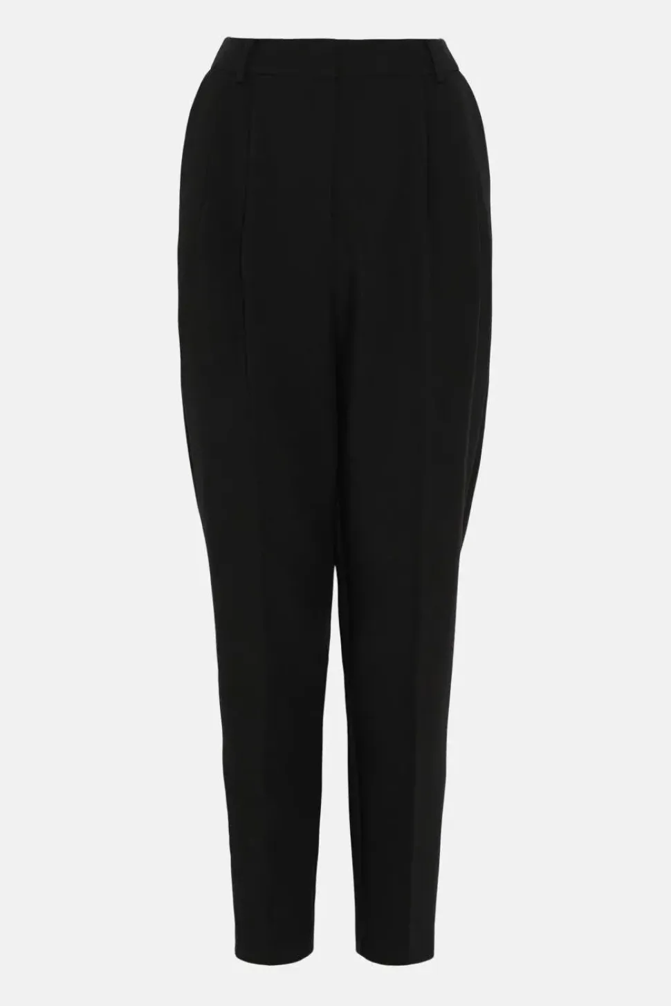Double Crepe Pleat Peg Trouser