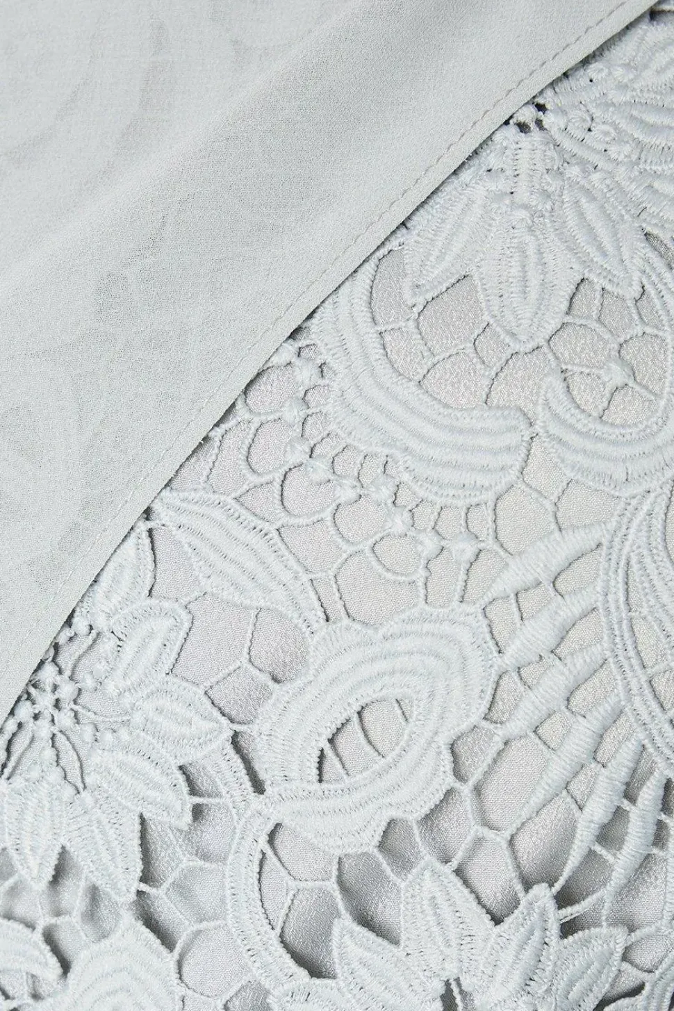 Drape Overlay Lace Pencil Dress