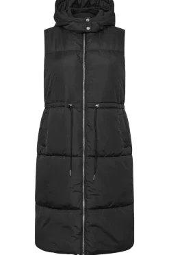 Drawcord Panelled Gilet