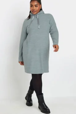 Drawstring Hoodie Dress