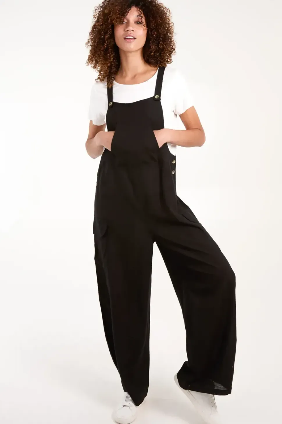Dungaree With Buttons