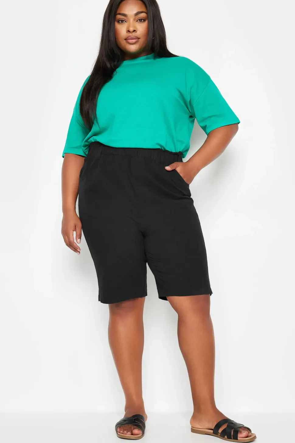 Elasticated Cool Cotton Shorts