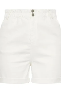 Elasticated Waist Denim Shorts