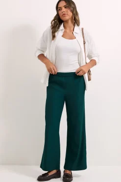 Elasticated Waist Straight Leg Trouser