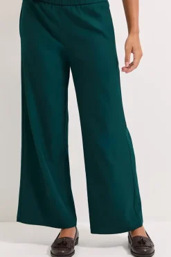Elasticated Waist Straight Leg Trouser