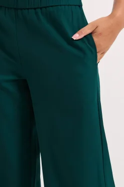 Elasticated Waist Straight Leg Trouser