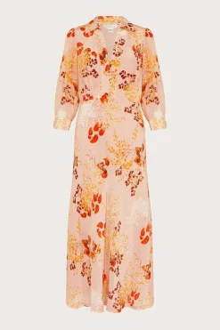 Elise Shirt Dress Pink