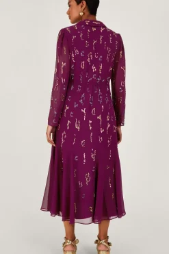 Eliza Embellished Shirt Dress