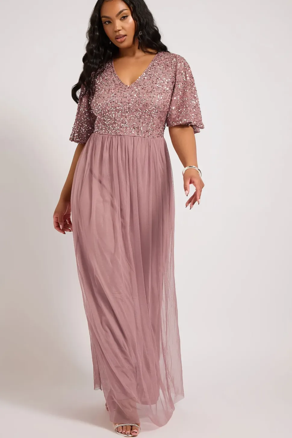Embellished Maxi Dress