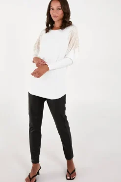 Embellished Shoulder Jumper