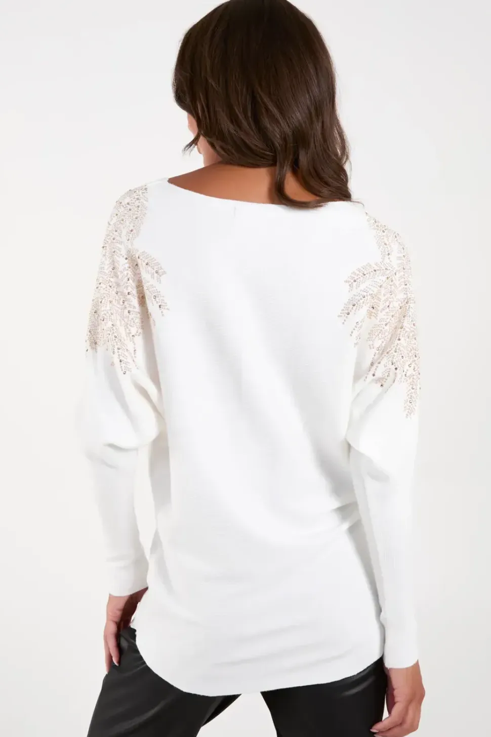 Embellished Shoulder Jumper
