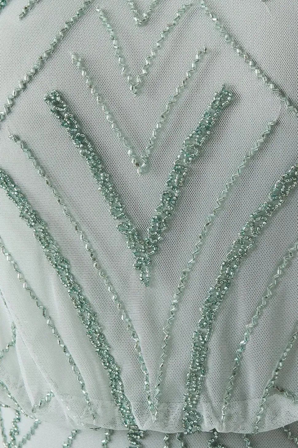 Embellished V Back Bridesmaid Maxi Dress
