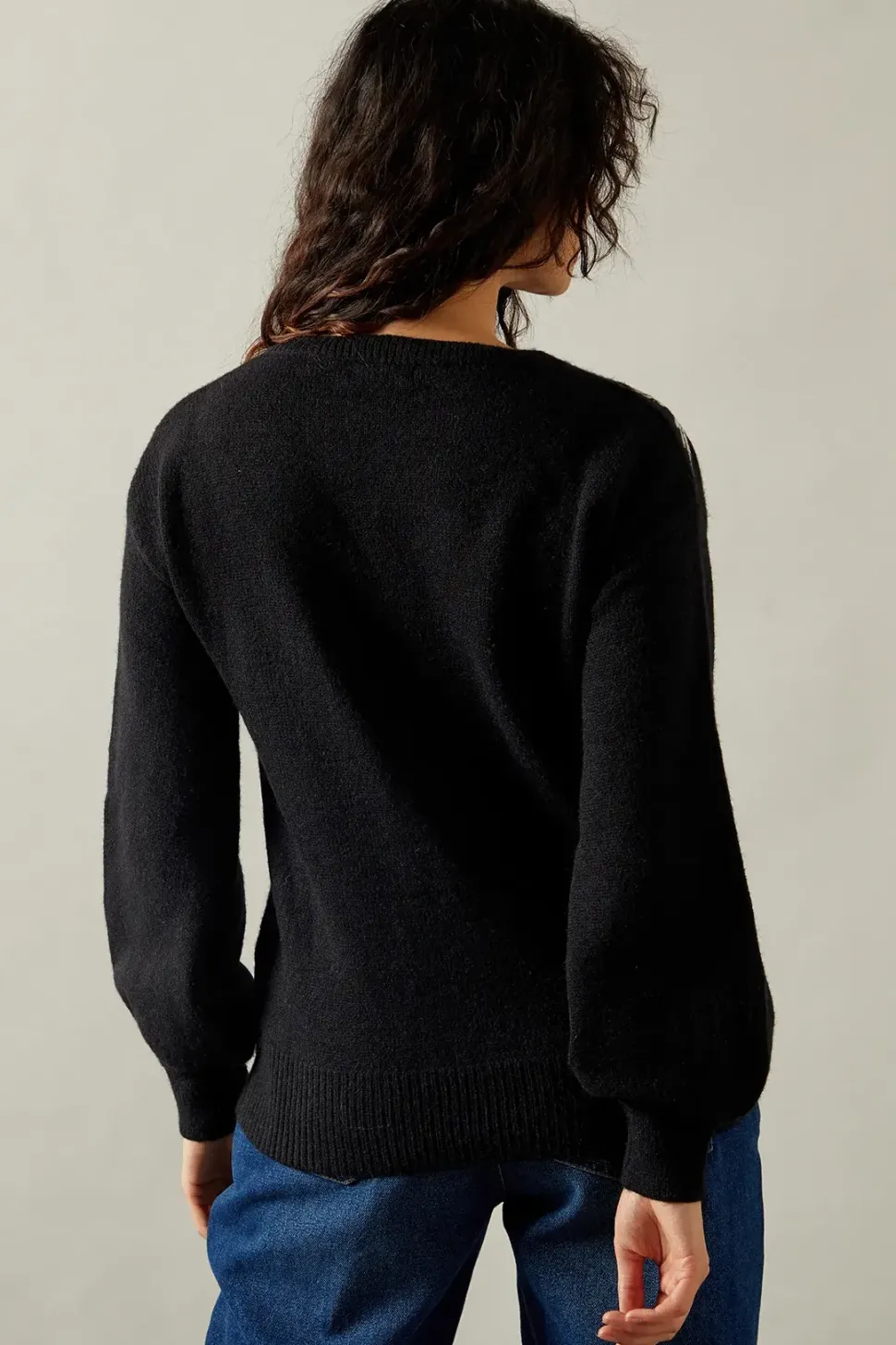 Embroidered Embellished Jumper