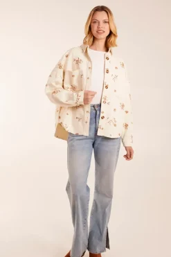Embroidered Overshirt