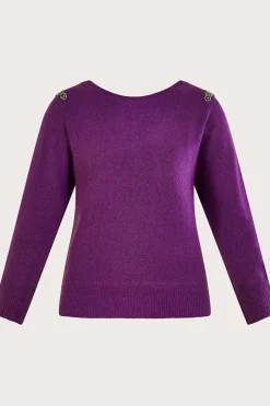 Emma Embellished Shoulder Jumper