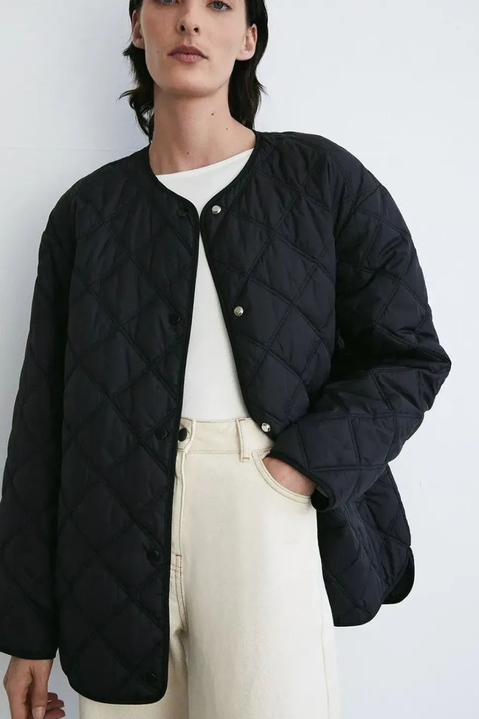 Essential Collarless Liner Jacket