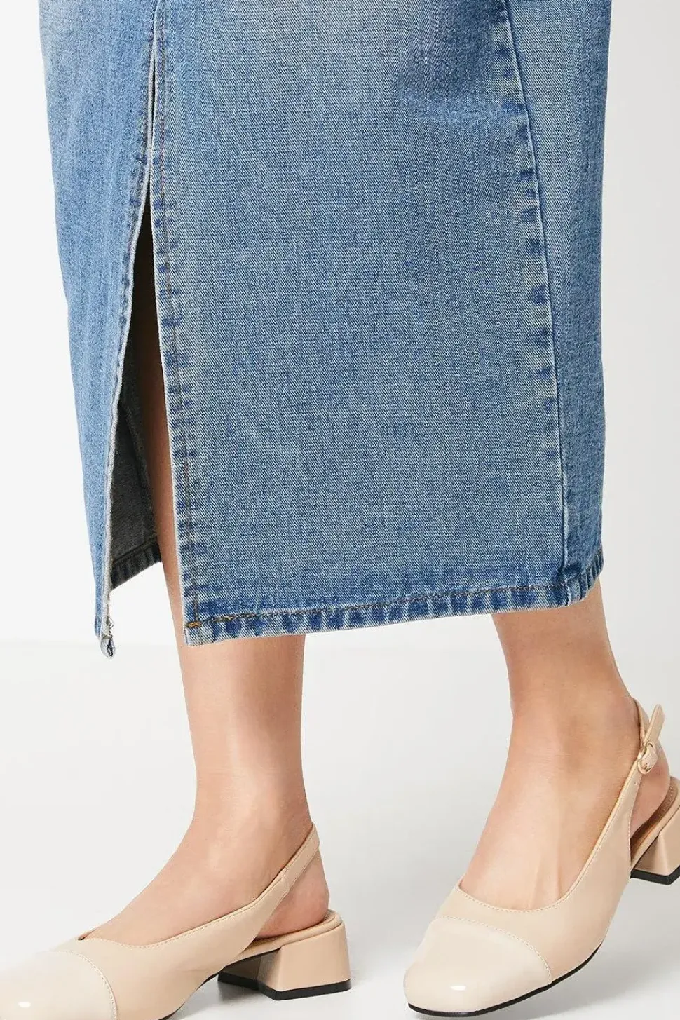 Estelle Toe Cap Slingback Court Shoes