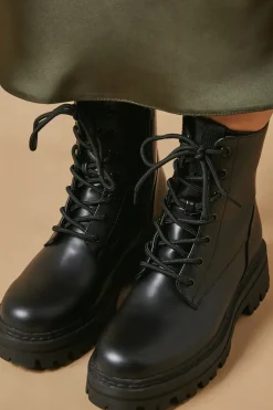 Etta Chunky Lace Up Ankle Boot