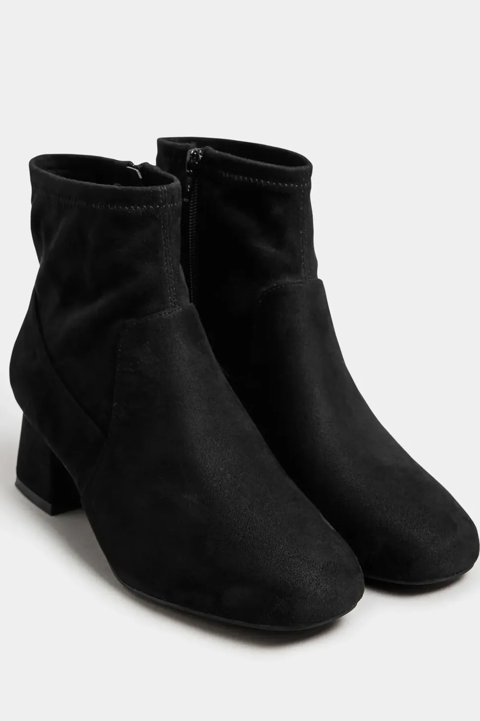 Extra Wide Fit Block Heel Boots