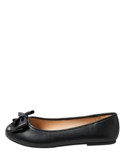 Extra Wide Fit Bow Ballet Pumps