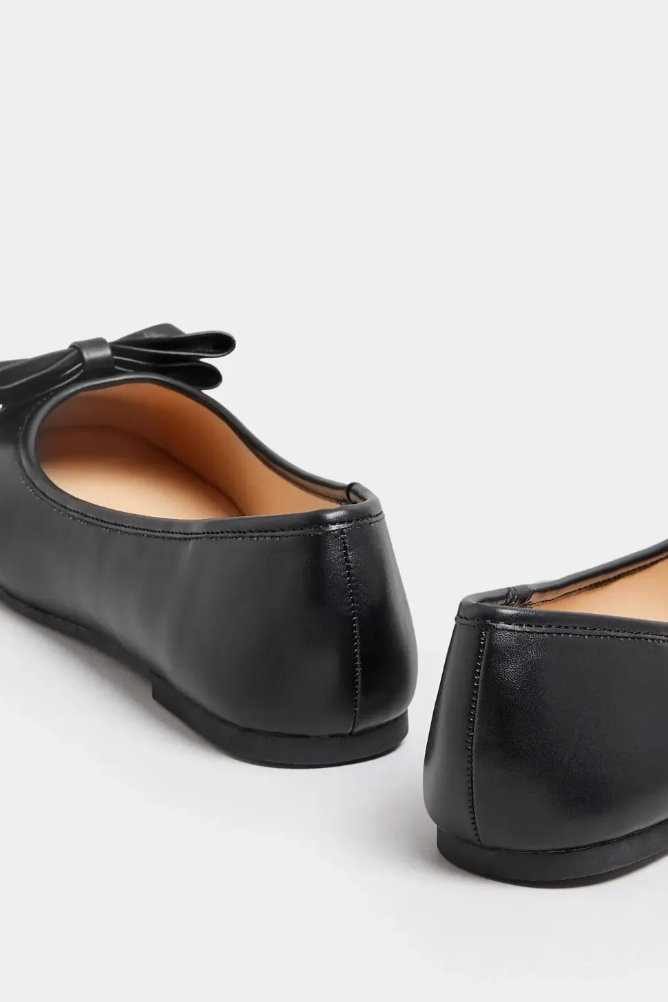 Extra Wide Fit Bow Ballet Pumps