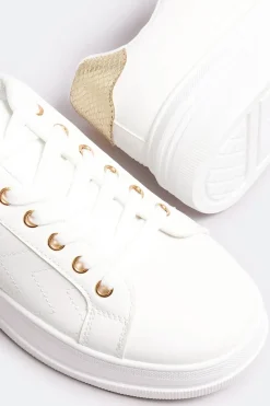 Extra Wide Fit Chevron Chunky Trainers