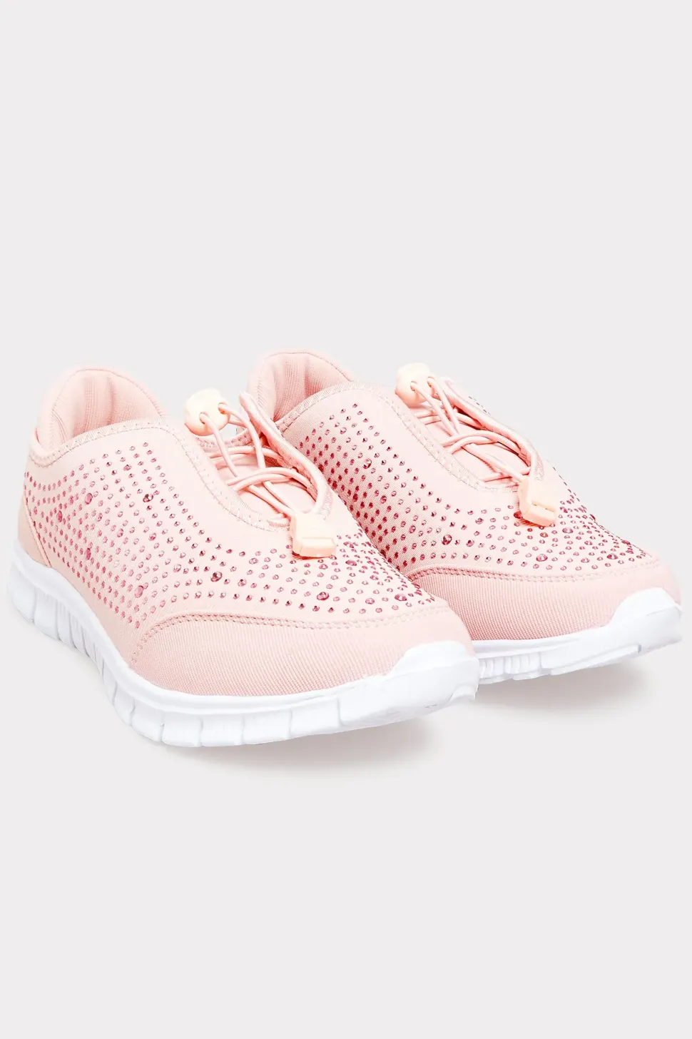 Extra Wide Fit Embellished Diamante Trainers