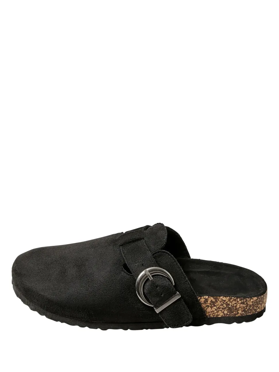 Extra Wide Fit Faux Suede Clogs