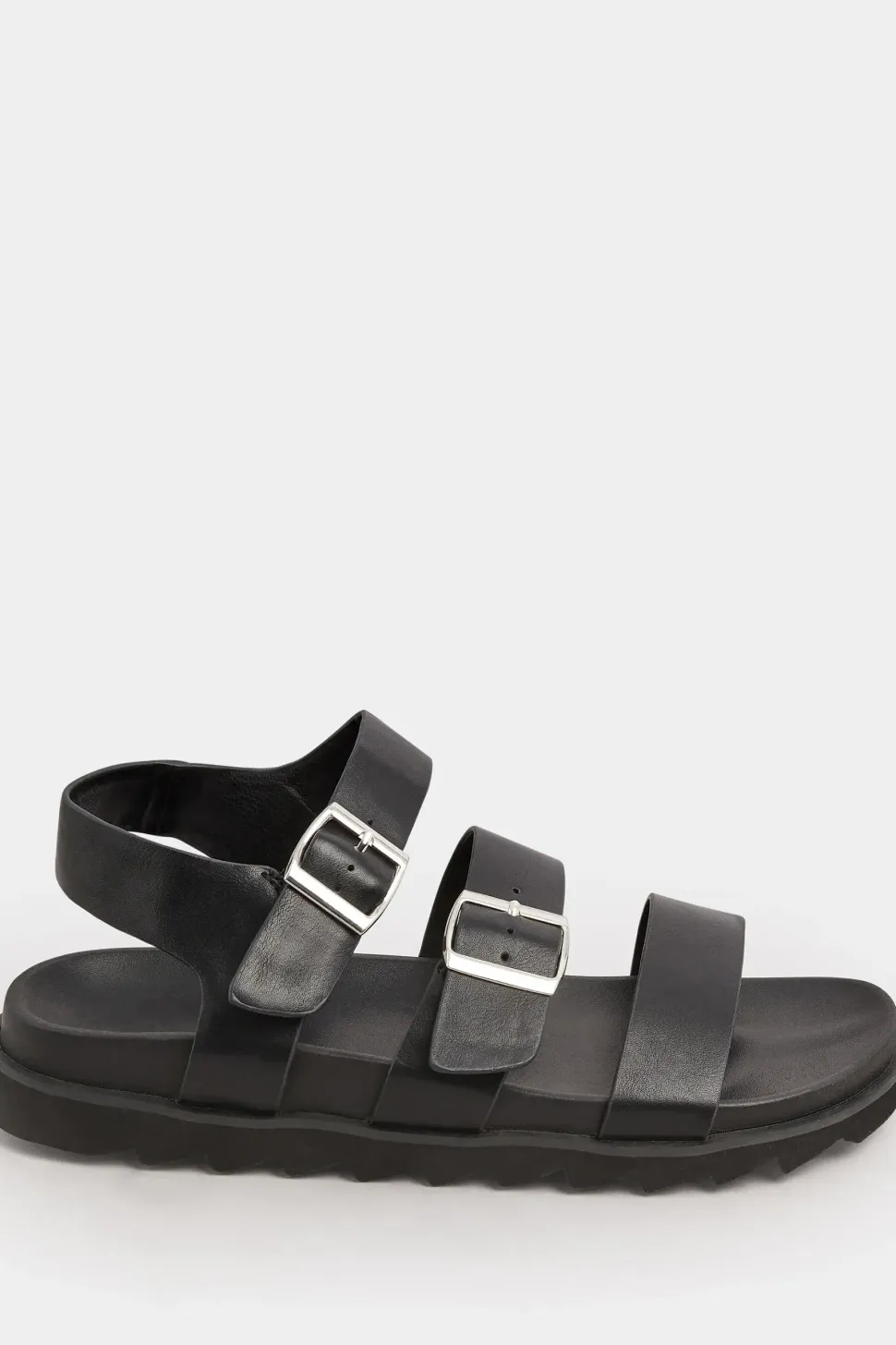 Extra Wide Fit Footbed Buckle Sandals