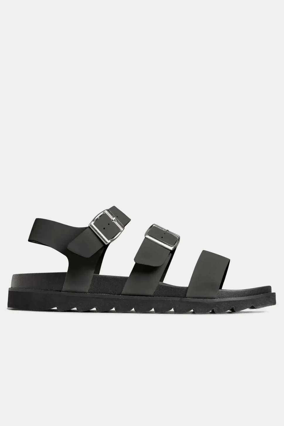 Extra Wide Fit Footbed Buckle Sandals