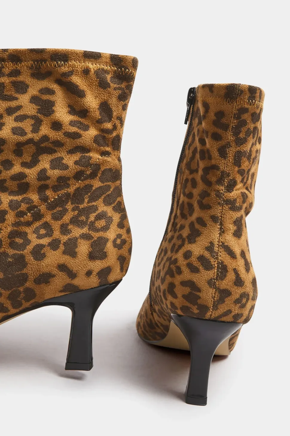 Extra Wide Fit Heeled Ankle Boots
