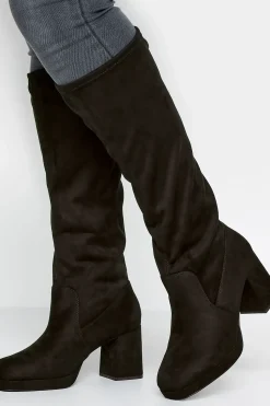 Extra Wide Fit Knee High Boots