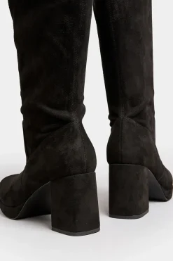 Extra Wide Fit Knee High Boots