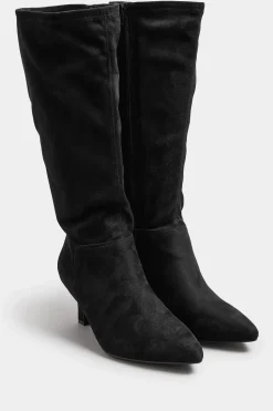 Extra Wide Fit Knee High Point Boots