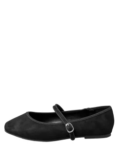 Extra Wide Fit Mary Jane Ballet Pumps