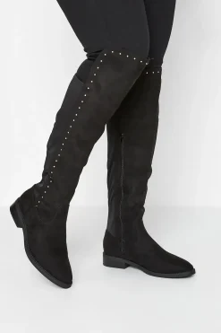 Extra Wide Fit Over The Knee Boots