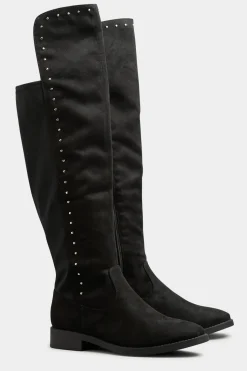 Extra Wide Fit Over The Knee Boots