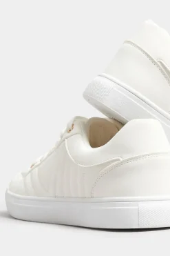 Extra Wide Fit Quilted Trainers
