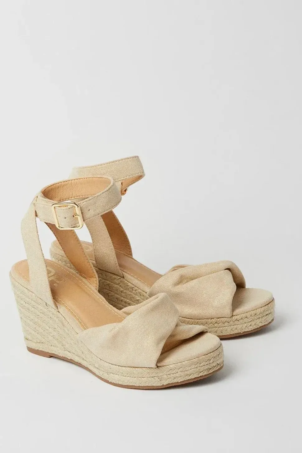 Extra Wide Fit River Twist Front Wedges